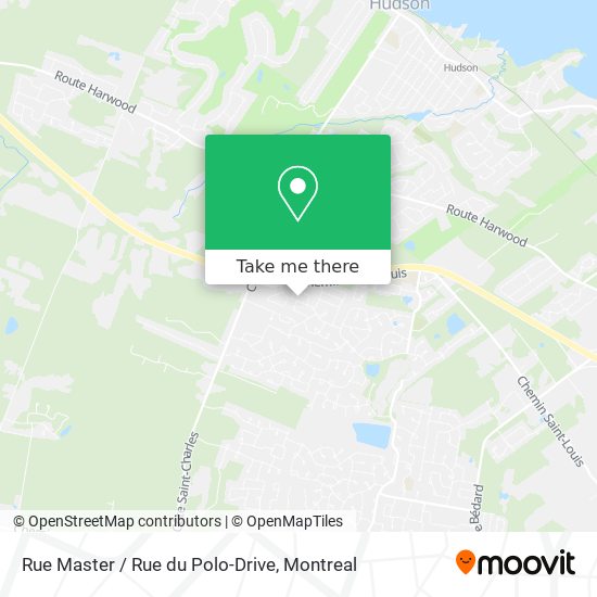 Rue Master / Rue du Polo-Drive map