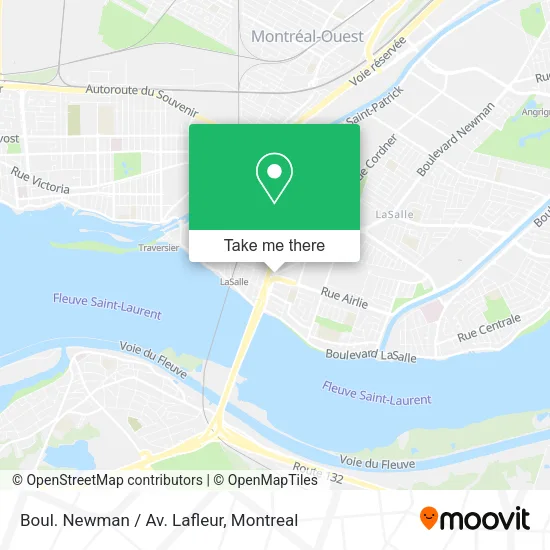 Boul. Newman / Av. Lafleur map