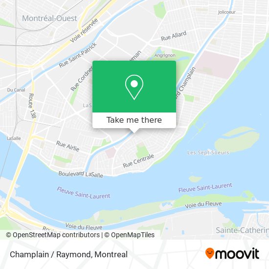 Champlain / Raymond map