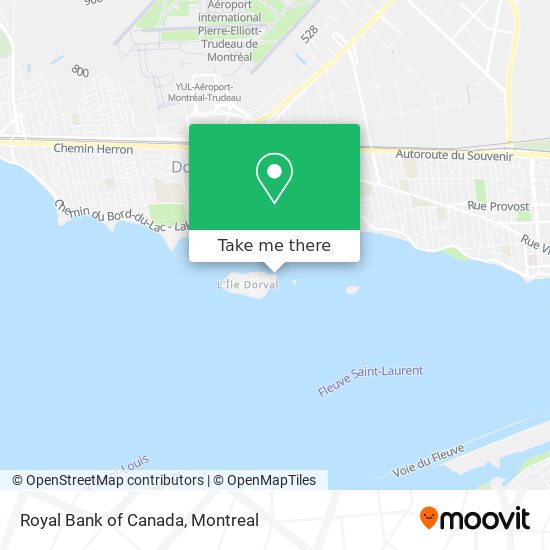 Royal Bank of Canada map