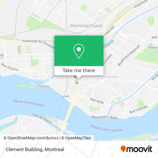 Clément Building map