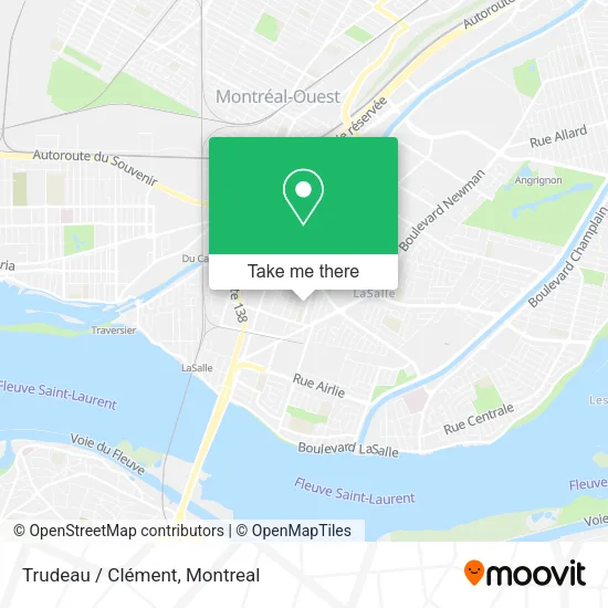 Trudeau / Clément map