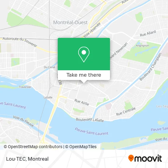 Lou-TEC map
