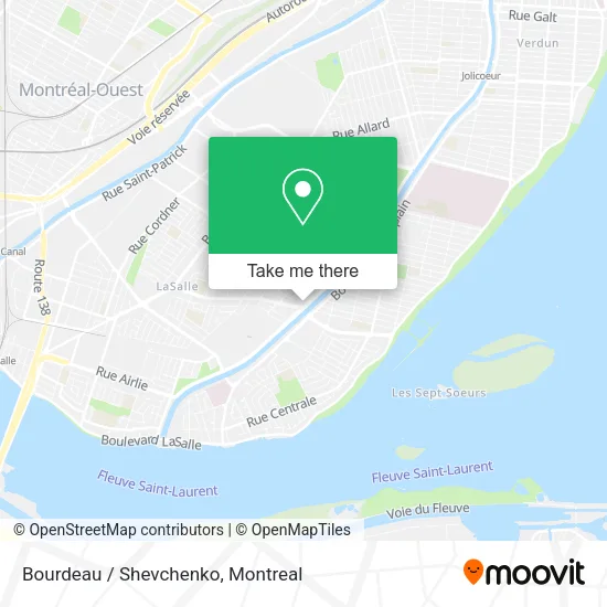 Bourdeau / Shevchenko map