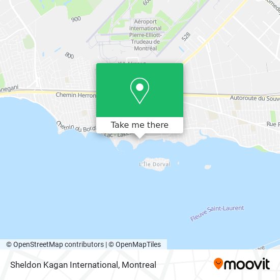 Sheldon Kagan International map