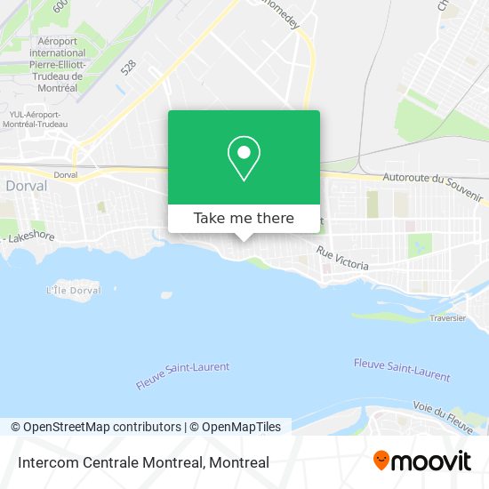 Intercom Centrale Montreal map