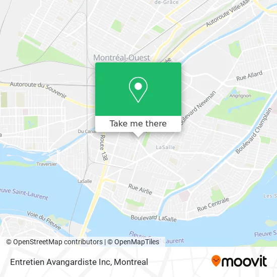 Entretien Avangardiste Inc map