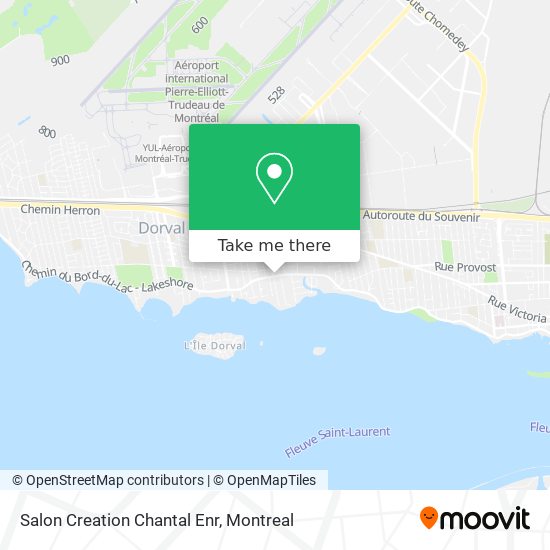 Salon Creation Chantal Enr map