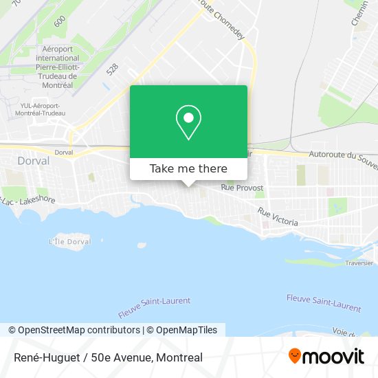René-Huguet / 50e Avenue map