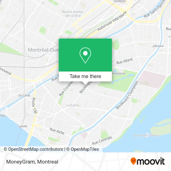 MoneyGram map