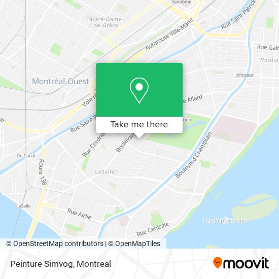 Peinture Simvog map