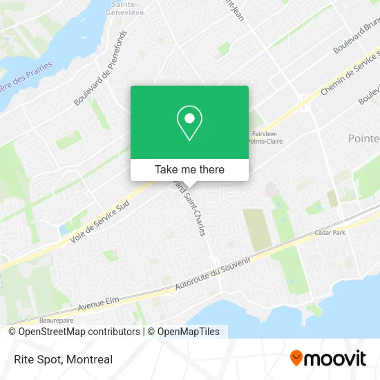Rite Spot map