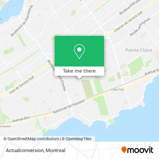 Actualconversion map