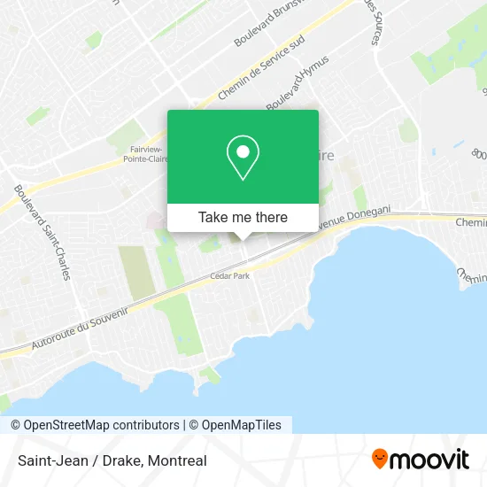 Saint-Jean / Drake map