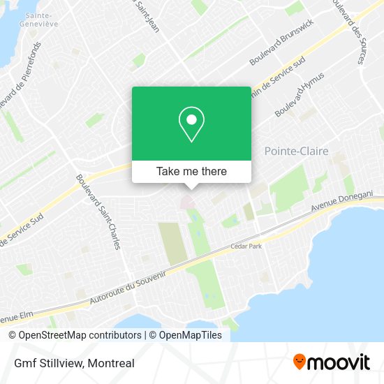 Gmf Stillview map