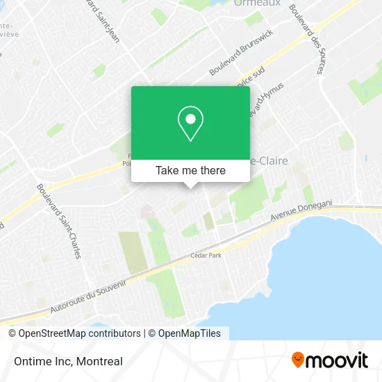 Ontime Inc map
