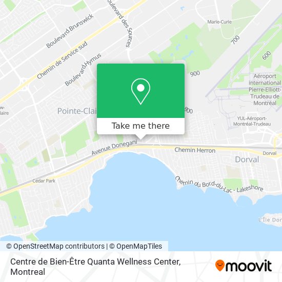 Centre de Bien-Être Quanta Wellness Center map