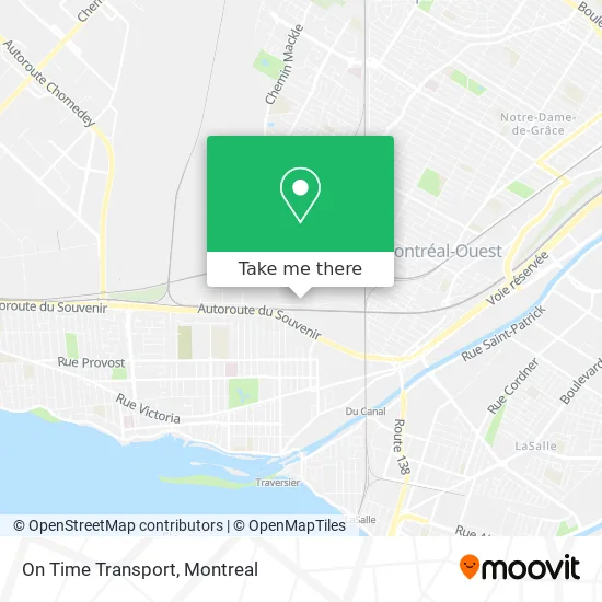 On Time Transport map