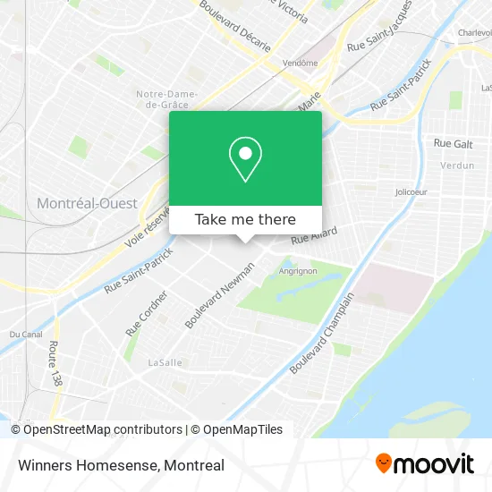 Winners Homesense map