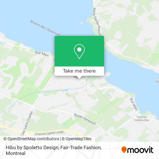 Hibu by Spoletto Design, Fair-Trade Fashion map