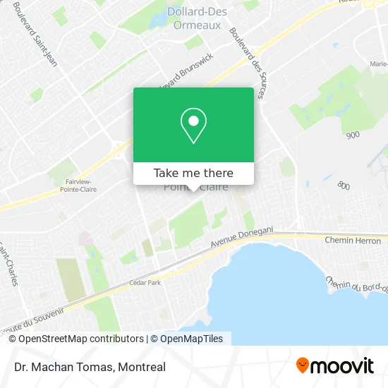 Dr. Machan Tomas map