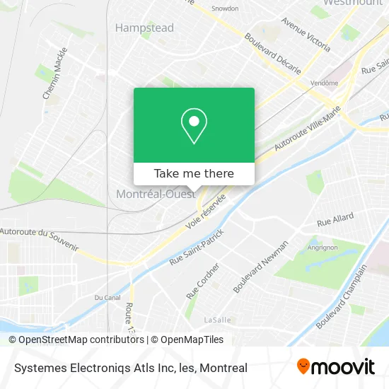 Systemes Electroniqs Atls Inc, les map