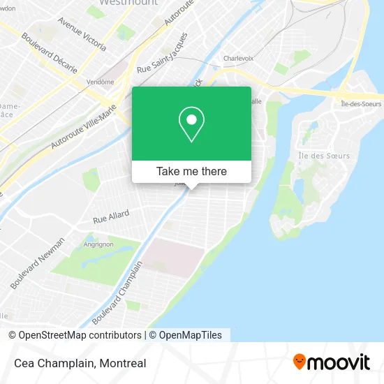 Cea Champlain map