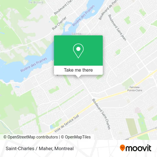 Saint-Charles / Maher map