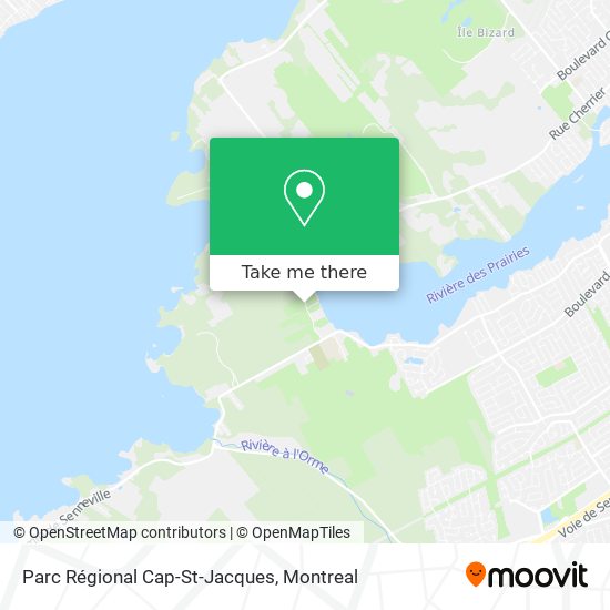 Parc Régional Cap-St-Jacques map