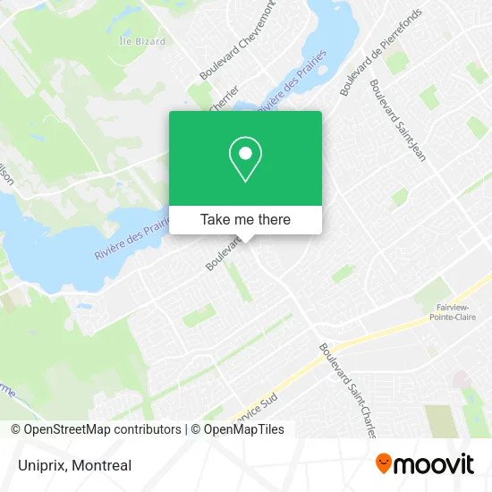 Uniprix map