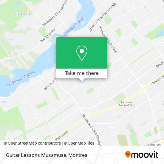 Guitar Lessons Musamuse map