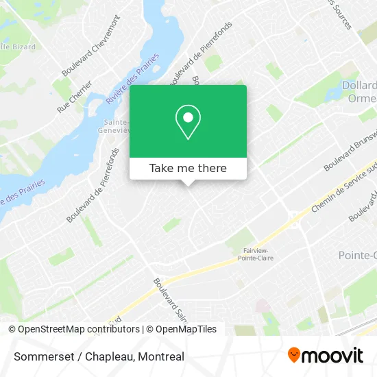 Sommerset / Chapleau map