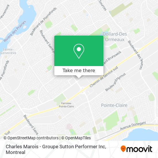 Charles Marois - Groupe Sutton Performer Inc map