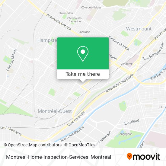 Montreal-Home-Inspection-Services map