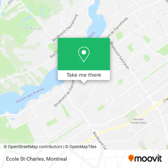École St-Charles map
