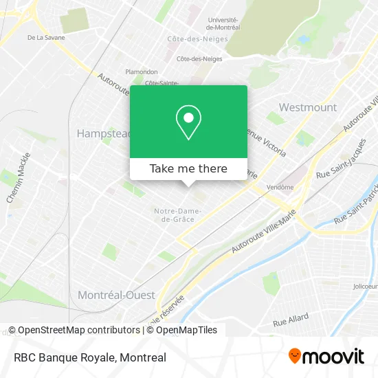 RBC Banque Royale map