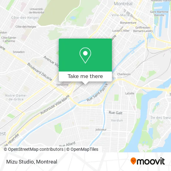 Mizu Studio map