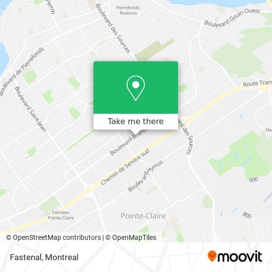 Fastenal map