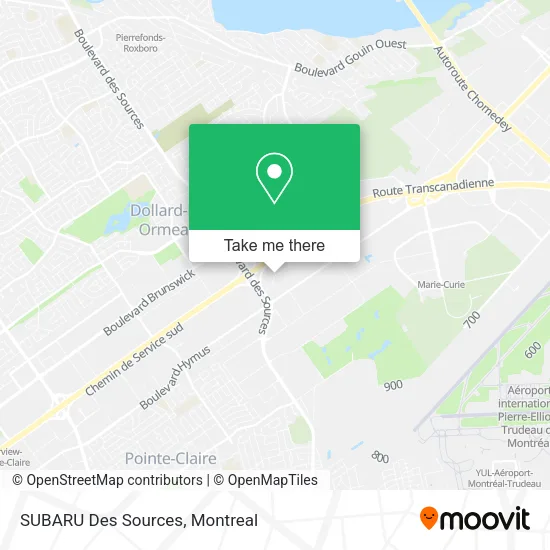 SUBARU Des Sources map