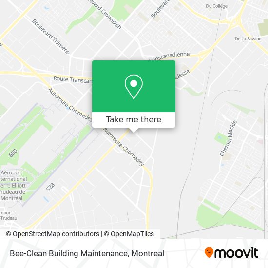 Bee-Clean Building Maintenance map