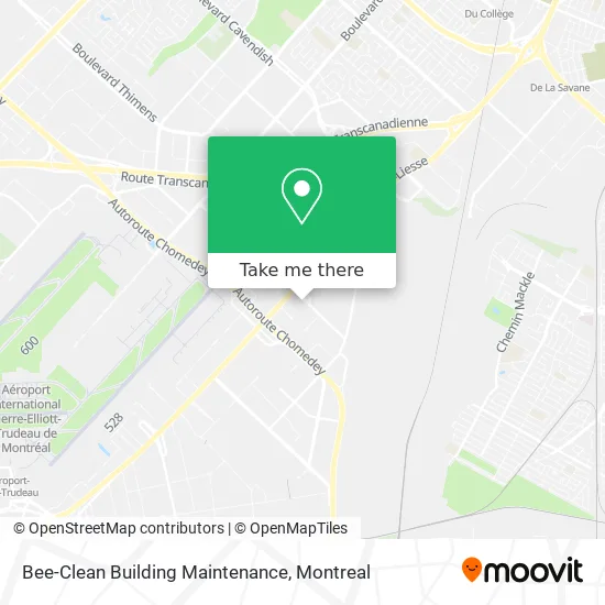 Bee-Clean Building Maintenance map