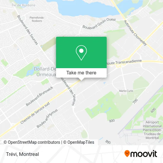 Trévi map