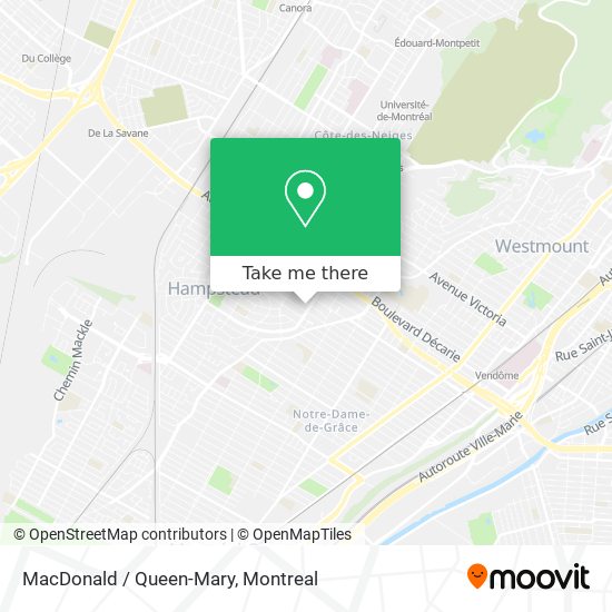 MacDonald / Queen-Mary map