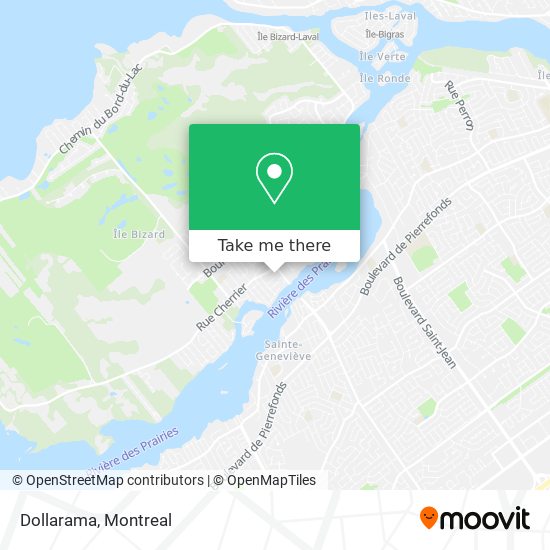 Dollarama map