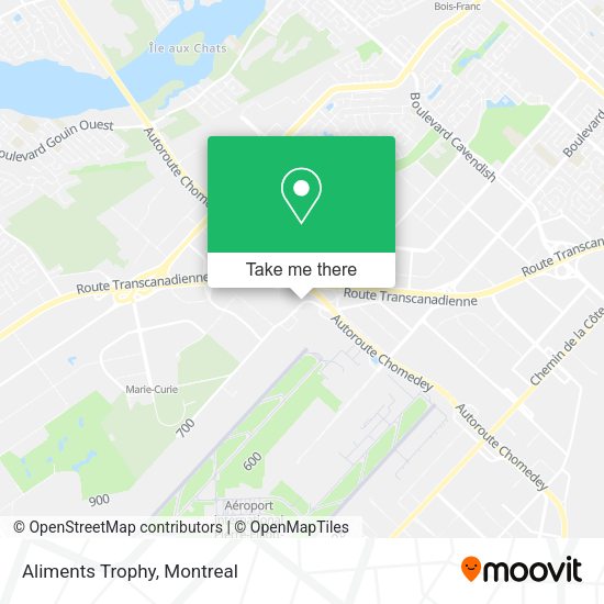Aliments Trophy map