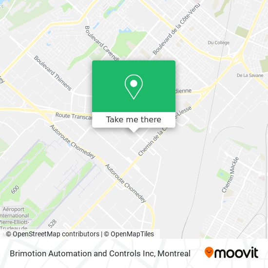 Brimotion Automation and Controls Inc map