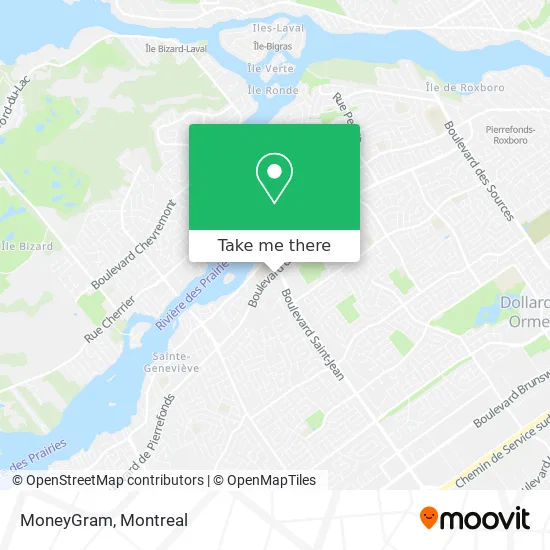MoneyGram map
