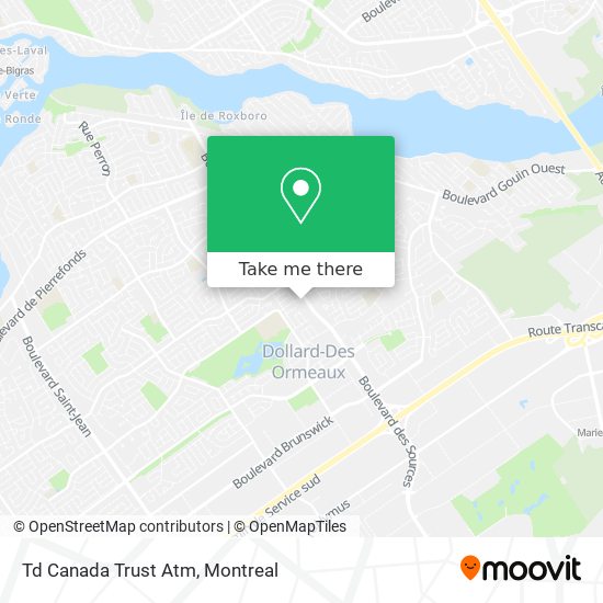 Td Canada Trust Atm map