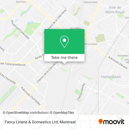Fancy Linens & Domestics Ltd map