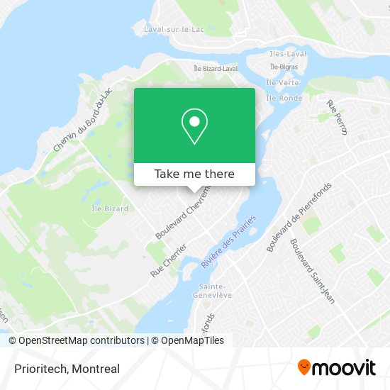 Prioritech map
